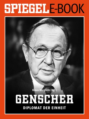 cover image of Hans-Dietrich Genscher--Diplomat der Einheit